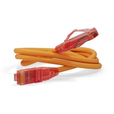 Патч-корд U/UTP Hyperline PC-LPM-UTP-RJ45-RJ45-C5e-15M-LSZH-OR