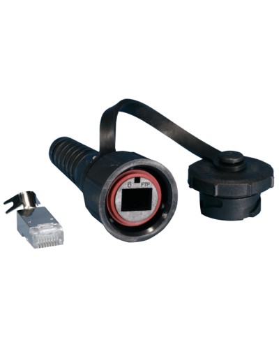 Разъем промышленный RJ-45 Hyperline (PLUG-IE-8P8C-PV-C6-SH) в Муроме Коннекторы Pintop.ru