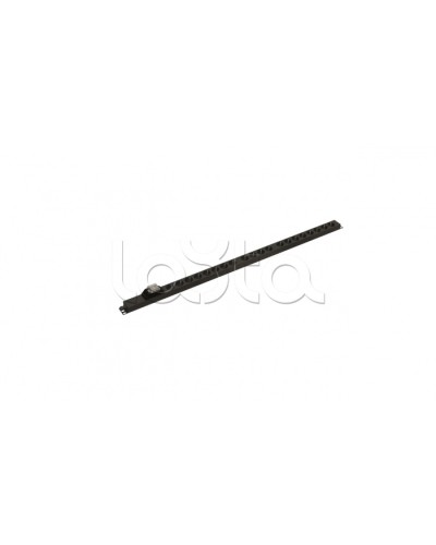 Блок розеток вертикальный черн Hyperline (SHE-20SH-B-CB) в Муроме Блоки розеток Pintop.ru