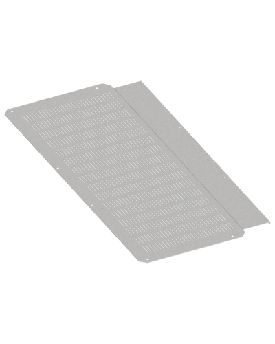 FORMAT Фланец основания встроенного отсека вентилируемый 400х1000мм IEK (FO-00-FBCV-040-100) в Муроме Аксессуары для стоек и шкафов Pintop.ru