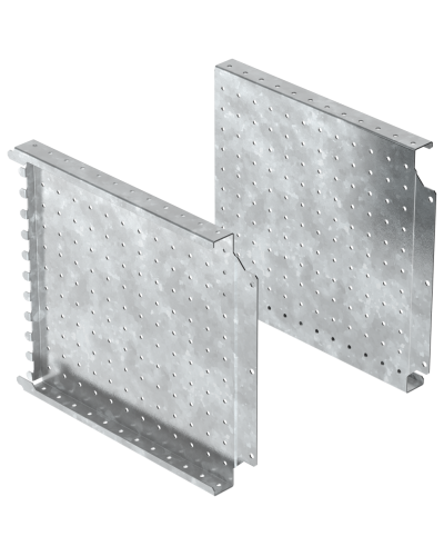 FORMAT Панель монтажная боковая перфорированная 300х400мм (2шт/упак) IEK (FO-00-MPSP-030-040) в Муроме Аксессуары для стоек и шкафов Pintop.ru