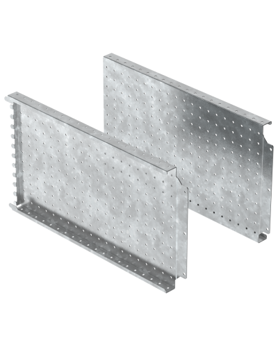 FORMAT Панель монтажная боковая перфорированная 300х600мм (2шт/упак) IEK (FO-00-MPSP-030-060) в Муроме Аксессуары для стоек и шкафов Pintop.ru