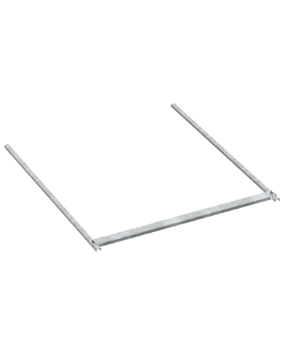 FORMAT Панель нижняя наборная в шкаф 800х800мм IEK (FO-00-PLT-080-080) в Муроме Аксессуары для стоек и шкафов Pintop.ru