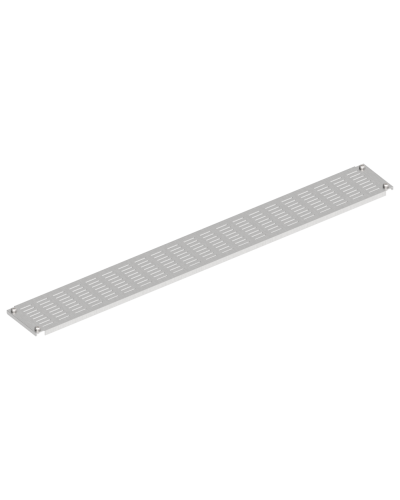 FORMAT Заглушка панели нижней наборной вентилируемой 100мм шкаф шириной 1000мм IEK (FO-00-PLTV-010-100) в Муроме Аксессуары для стоек и шкафов Pintop.ru