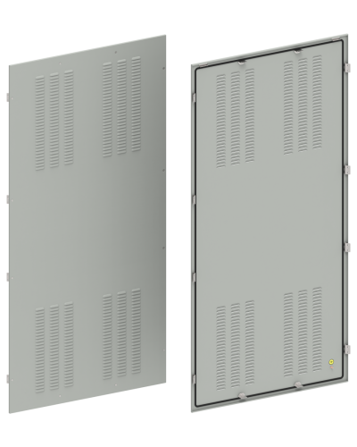 FORMAT Панель боковая вентилируемая 2000х1000мм IP31 (2шт/компл) IEK (FO-00-PSV-200-100-31) в Муроме Аксессуары для стоек и шкафов Pintop.ru