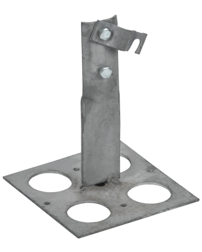 Держатель проводника круглого 6-10мм винтовой IEK (ZDP85-13-1-16-150) в Муроме Крепеж Pintop.ru