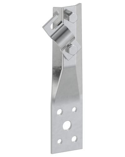 Держатель проводника круглого 6-10мм винтовой прямой h=60мм нержавеющая сталь IEK (ZDP86-20-1-16-60) в Муроме Крепеж Pintop.ru