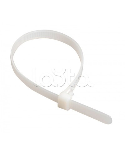 Стяжка 150x2,5 мм нейлоновая, белая IEK (UHH31-D025-150-100) в Муроме Стяжки-хомуты Pintop.ru