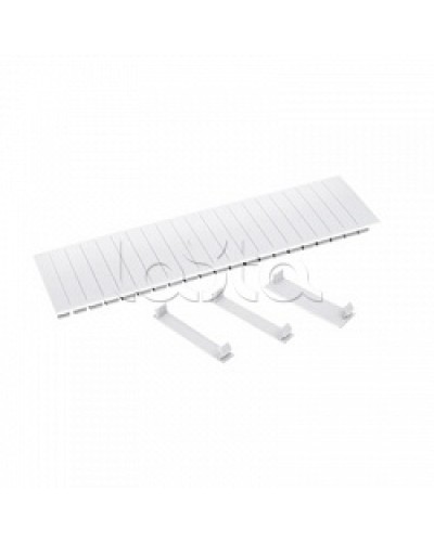 Заглушка 12 модулей белая IEK YZM10-12-K01 в Муроме Аксессуары для кабель-канала Pintop.ru