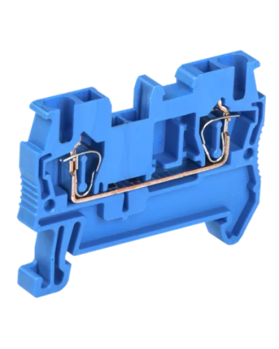 Клемма пружинная КПИ 2в-2,5 31А синяя IEK (YZN11-002-K07) в Муроме Клеммные колодки Pintop.ru
