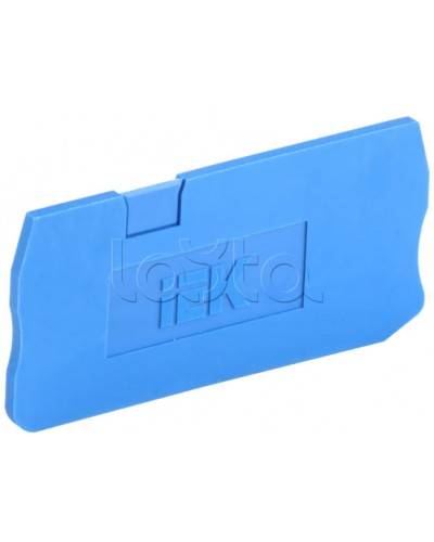 Заглушка для КПИ 2в-1,5/2,5 синяя IEK (YZN11D-3-ZGL-002-K07) в Муроме Клеммные колодки Pintop.ru