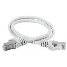 ITK Коммутационный шнур (патч-корд), кат.6А S/FTP, LSZH, 10м, серый (PC01-C6ASL-10M)