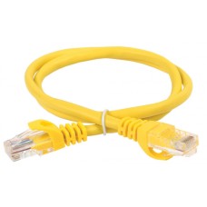 Патч-корд каегории 5Е, UTP, 2м, желтый ITK PC05-C5EU-2M