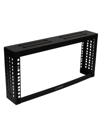 Рама 19 для монтажа под лоток, 4U, черная LANMASTER LAN-MT-FRM-4U-BK в Муроме Аксессуары для стоек и шкафов Pintop.ru
