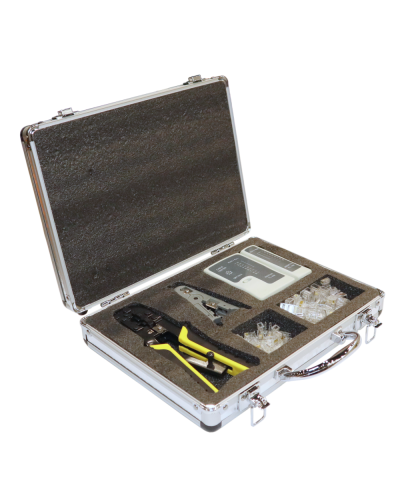 Набор инструментов для изготовления и тестирования патч-кордов LANMASTER LAN-NT-TK/PATCH-TST в Муроме Аксессуары для стоек и шкафов Pintop.ru