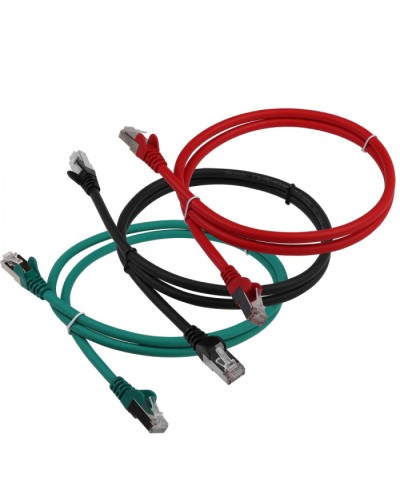 Патч-корд LSZH FTP кат.6, 15 м, зеленый LANMASTER LAN-PC45/S6-15-GN в Муроме Патч-корды и пигтейлы Pintop.ru