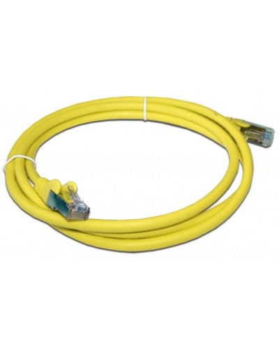 Патч-корд RJ45 - RJ45, 4 пары, FTP, категория 6A, 3 м, желтый, LSZH LANMASTER LAN-PC45/S6A-3.0-YL в Муроме Патч-корды и пигтейлы Pintop.ru