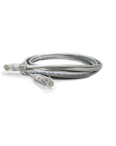 Патч-корд RJ45 - RJ45, 4 пары, UTP, категория 6, 3 м, серый, LSZH LANMASTER LAN-PC45/U6-3.0-GY в Муроме Патч-корды и пигтейлы Pintop.ru