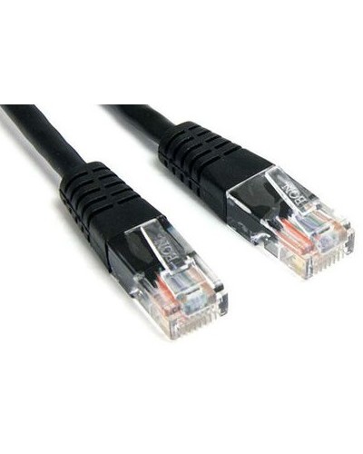 Патч-корд RJ45 - RJ45, 4 пары, UTP, категория 6, 7 м, черный, LSZH LANMASTER LAN-PC45/U6-7.0-BK в Муроме Патч-корды и пигтейлы Pintop.ru