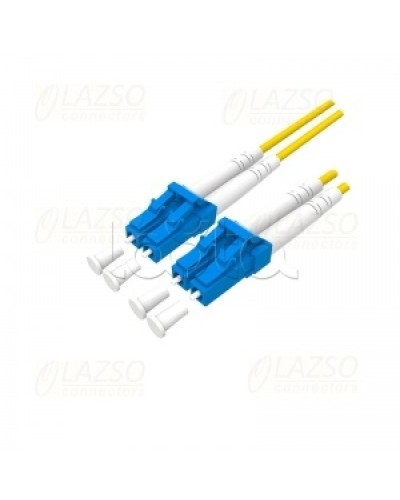 Патч-корд оптический Lazso PC-DU-LC/LC(3m) в Муроме Патч-корды и пигтейлы Pintop.ru