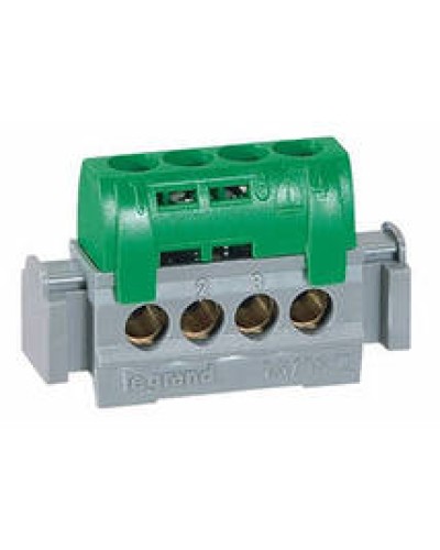 Клеммник зеленый 4х1.5-16 мм2 LEGRAND 004830 в Муроме Клеммные колодки Pintop.ru