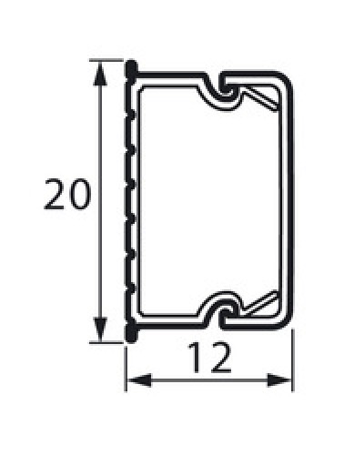 Кабель-канал METRA 20x12 Legrand (638192) в Муроме Кабель-канал Pintop.ru