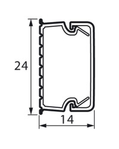 Кабель-канал METRA 24x14 Legrand (638193) в Муроме Кабель-канал Pintop.ru