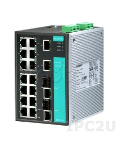 Коммутатор управляемый промышленный 18-портовыйMoxa EDS-518A в Муроме Коммутаторы Pintop.ru