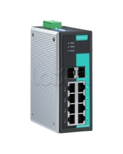 Коммутатор неуправляемый промышленный 8-портовый Moxa EDS-G308-2SFP в Муроме Коммутаторы Pintop.ru
