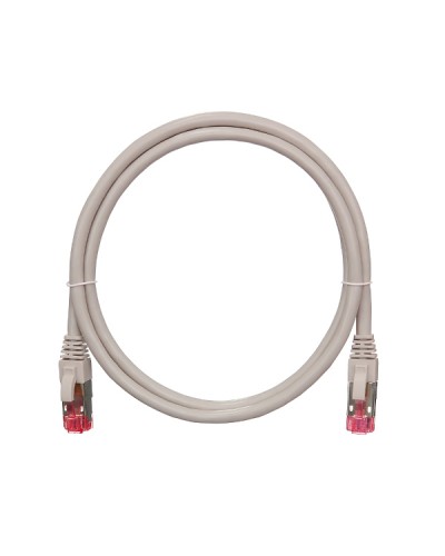 Шнур коммутационный 2хRJ45/8P8C S/FTP кат.6A (NMC-PC4SA55B-100-C-GY) NIKOMAX (10 м) в Муроме Патчкорды (медные) Pintop.ru
