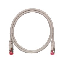 Шнур коммутационный 2хRJ45/8P8C S/FTP кат.6 (NMC-PC4SE55B-050-C-GY) NIKOMAX (5 м)