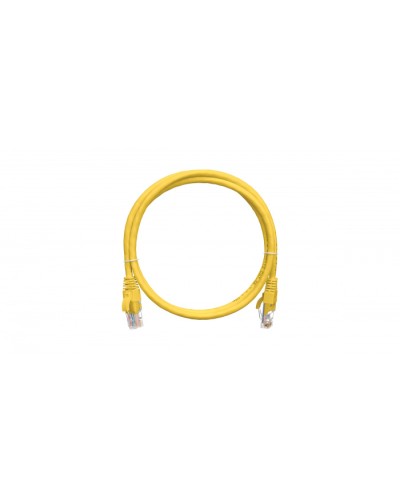 Шнур коммутационный 2хRJ45/8P8C, U/UTP, 4 пары, Кат.5е, LSZH, желтый (1м) NIKOMAX NMC-PC4UD55B-010-C-YL в Муроме Патчкорды (медные) Pintop.ru