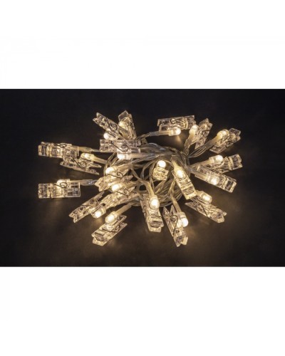 Гирлянда Navigator 95 067 NGF-D048-01 (прищепки CW 4.5м) в Муроме Источники света(Лампы) Pintop.ru