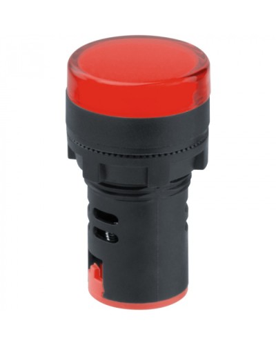 Лампа индикаторная Navigator 82 801 NBI-I-AD22-230-R красная d22мм 230В AC/DC в Муроме Источники света(Лампы) Pintop.ru