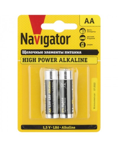 Элемент питания Navigator 94 752 NBT-NE-LR6-BP2 в Муроме Электротехническое оборудование Pintop.ru