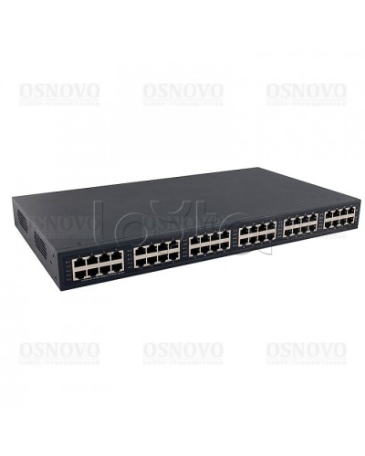 PoE-инжектор Gigabit Ethernet на 24 порта OSNOVO Midspan-24/370RG в Муроме Блоки питания для кожухов и камер Pintop.ru
