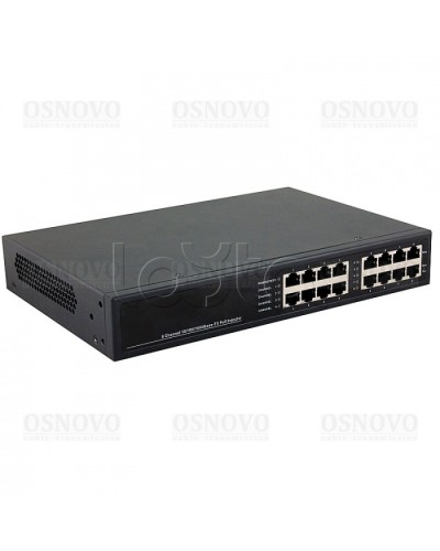 PoE-инжектор Gigabit Ethernet на 8 портов OSNOVO Midspan-8/150RG в Муроме Блоки питания для кожухов и камер Pintop.ru