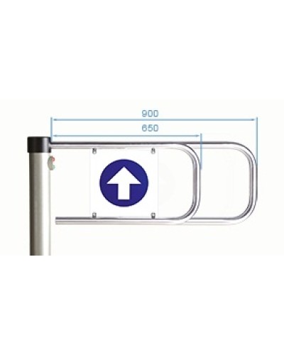 Створки для калитик PERCo-ASG-900 в Муроме Калитки Pintop.ru