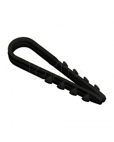 Дюбель-хомут 11-18 черный (100шт/уп) PROCONNECT 07-4522 в Муроме Стяжки-хомуты Pintop.ru