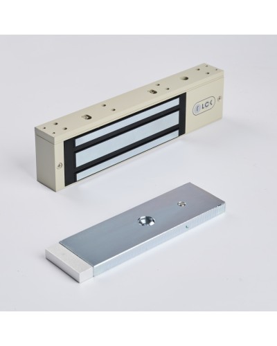 R-Lock RL-EM350-LSG - Электромагнитный замкок, 350кг, DC12/24B, цвет серый, RAL7032 (галечный серый), два датчика втроены в корпус замка: датчик Холла и магнито-контактный датчик в Муроме Электромагнитные замки Pintop.ru