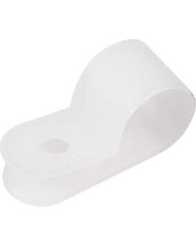 Кабельная скоба под винт 9 мм, белая, упаковка 50 шт. Rexant (07-4409) в Муроме Держатели, клипсы, скобы Pintop.ru