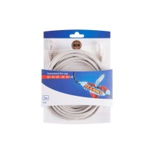 Патч-корд U/UTP RJ45-RJ45, CAT 5e, PVC, серый, 5м REXANT 06-3204