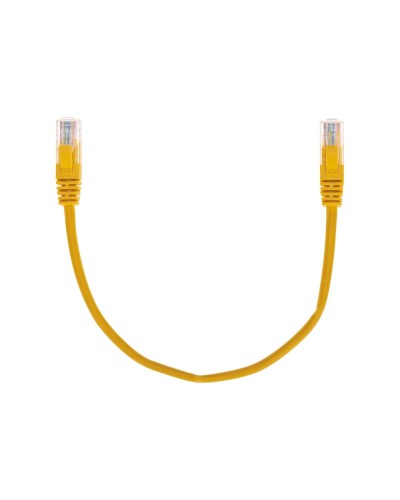 Патч-корд U/UTP, CAT 5e, RJ45-RJ45, 26AWG, LSZH, желтый, 0,3м REXANT 02-0105-03 в Муроме Патчкорды (медные) Pintop.ru