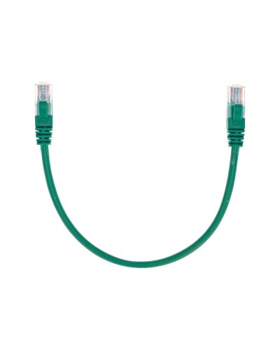 Патч-корд U/UTP, CAT 5e, RJ45-RJ45, 26AWG, LSZH, зеленый, 0,3м REXANT 02-0106-03 в Муроме Патчкорды (медные) Pintop.ru