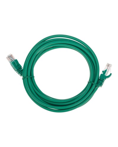 Патч-корд U/UTP, CAT 5e, RJ45-RJ45, 26AWG, LSZH, зеленый, 3м REXANT 02-0106-3 в Муроме Патчкорды (медные) Pintop.ru