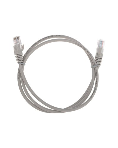 Патч-корд U/UTP, CAT 5e, RJ45-RJ45, 26AWG, LSZH, серый, 1м REXANT 02-0100-1 в Муроме Патчкорды (медные) Pintop.ru