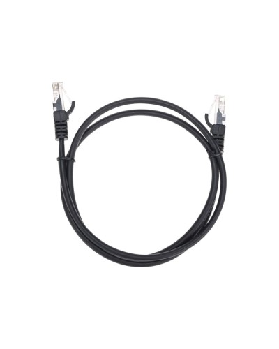 Патч-корд U/UTP, CAT 5e, RJ45-RJ45, 26AWG, LSZH, черный, 1м REXANT 02-0102-1 в Муроме Патчкорды (медные) Pintop.ru