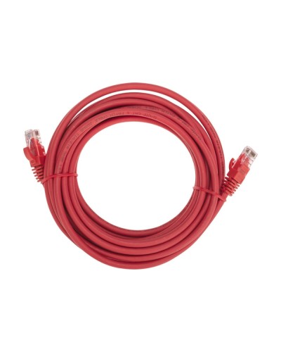 Патч-корд U/UTP, CAT 6, RJ45-RJ45, 26AWG, LSZH, красный, 5м REXANT 02-0293-5 в Муроме Патчкорды (медные) Pintop.ru