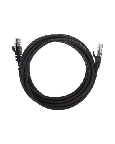 Патч-корд U/UTP, CAT 6, RJ45-RJ45, 26AWG, LSZH, черный, 3м REXANT 02-0292-3 в Муроме Патчкорды (медные) Pintop.ru