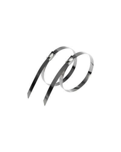 Стяжка кабельная стальная (304) 400x4,6мм (50 шт/уп) REXANT (07-0408) в Муроме Стяжки-хомуты Pintop.ru